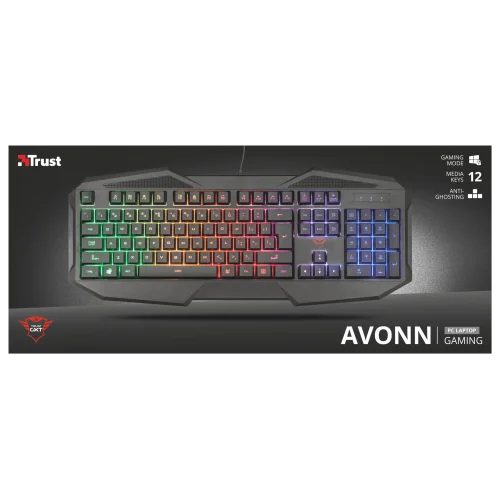 Игровая клавиатура Trust GXT 830-RW Avonn 22511