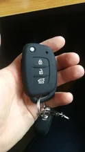 Funda de silicona para llave de coche, funda para Hyundai Tucson Sonata Ix35 Ix25 I20 Creta Santa Fe GLS SPORT Elantra Reina, funda Fob