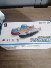 Mini submarino de radiocontrol para niños, juguete con función de Hover para acuario, tanque de peces recargable por USB, regalo para niños