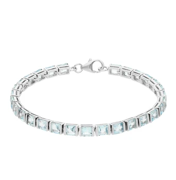 

Silver Bracelet with Topaz sunlight sample 925