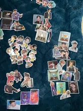 K-POP 54 unids/set Corea del Sur los grupos Bangtan niños Lomo tarjeta cartel nuevo álbum PhotoCard tarjetas Banner de pared JUNG KOOK JIMIN SUGA