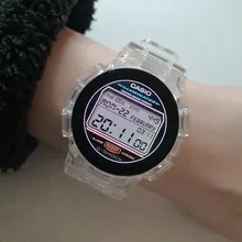 Correa de reloj de TPU para Samsung Galaxy Active 2, Correa deportiva transparente + funda para Galaxy Active 2 40mm