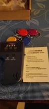 Copiadora RFID EM4100 de 125KHz, lector y programador duplicador + EM4305 T5577, tarjeta de identificación regrabable