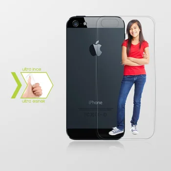 

Personalized iPhone 5S Thin Transparent Silicone Phone Cover