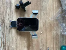 Soporte de teléfono de coche con sensor de gravedad, soporte para aire acondicionado, accesorios para Renault, Kaptur, Koleos, Megane, Sandero, Clio, Kadjar, 1 Uds.