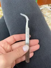 VETUS-Pinzas profesionales para pestañas, 3D, volumen, extensión de pestañas, ventilador, pinzas de cejas, cierre excelente