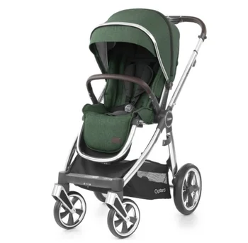 

Oyster 3 stroller walking Alpine Green Mirror