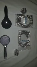 Shower-Head-Set Rain For Bathroom 5-Function Zhangji Round with Top-Quality Two-Colors