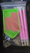 Multi-función de herramientas de pintura de manualidades de diamantes Kits punto de pintura de bordado accesorios punto perforadora adhesiva pluma conjunto de herramientas