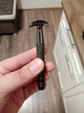 Maquinilla de afeitar de doble filo, maquinilla de afeitar de doble filo con 10 cuchillas de afeitar, Premium Wet, clásica, de Metal, se adapta a todas las cuchillas de afeitar estándar