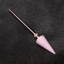 Fresas de cerámica para uñas, brocas eléctricas para manicura y pedicura, máquina de limado, equipo de herramientas de Arte de uñas, 1 Uds.
