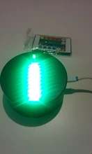 Lamp Base Table-Decor-Holder Light Night-Light-Replacement Usb-Cable Touch 3D Colorful