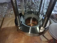 304-Stainless-Steel Fitting Tri-Clamp Sight Glass Homebrew Diopter Clover OD 38mm-Pipe