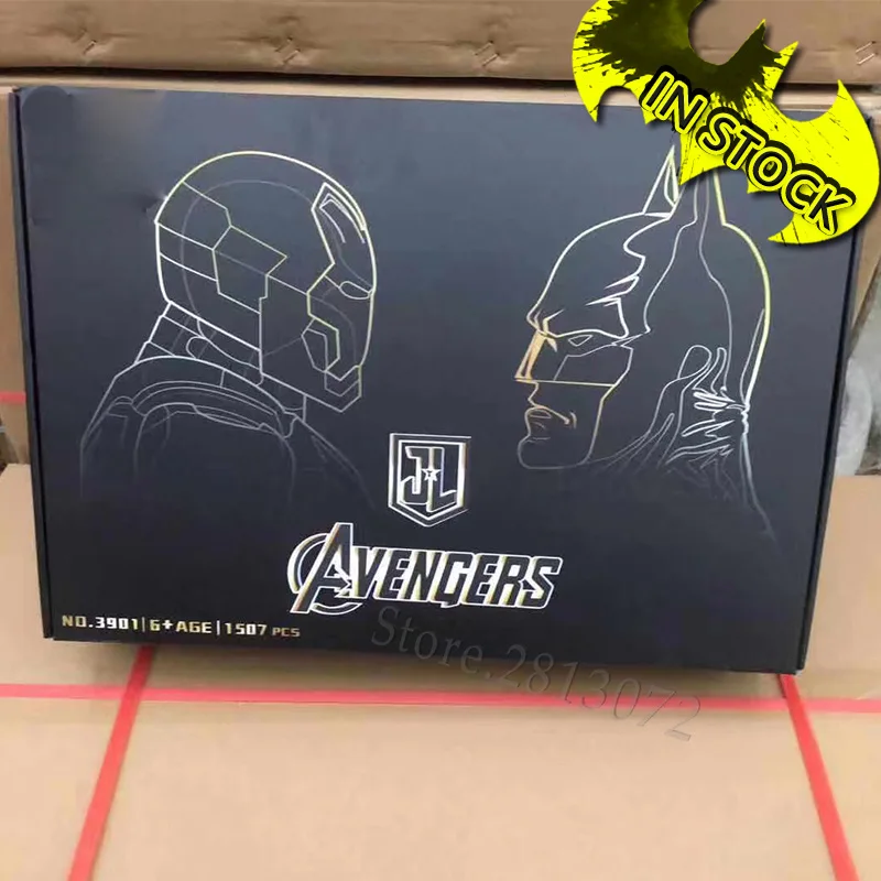 

In Stocks SuperHeroe Chess Building Block Brick 1507 PCS 3901 Toys DC Movies Avengers 4