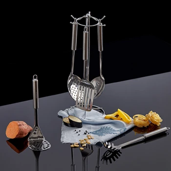 

ROE Silicone Kitchen Tools Cooking Utensils Set Wholesale Kitchen Non-stick Cooking Utensils Cooking Tools with hangers