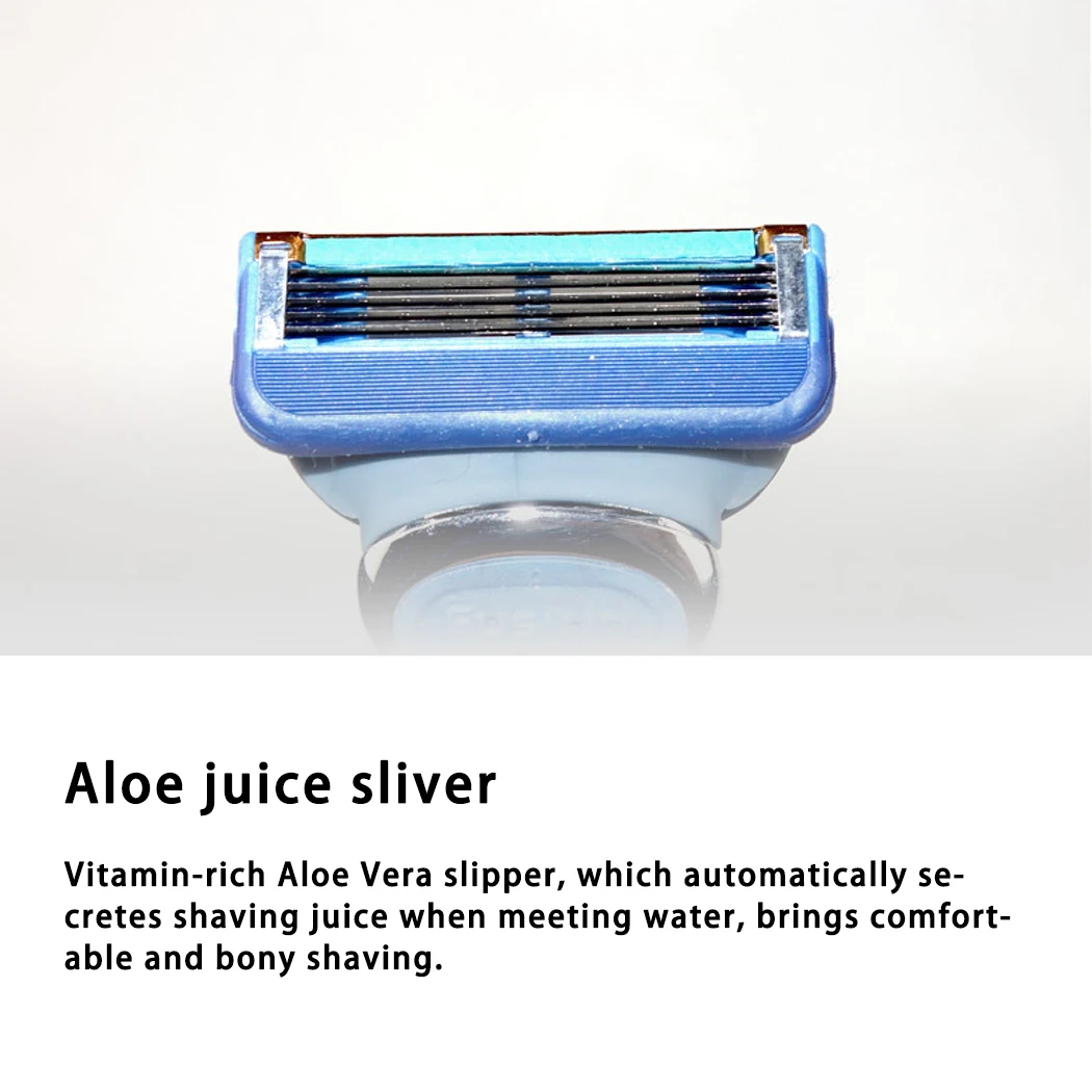 Replaceable cassette for shaving razor blades Shaver