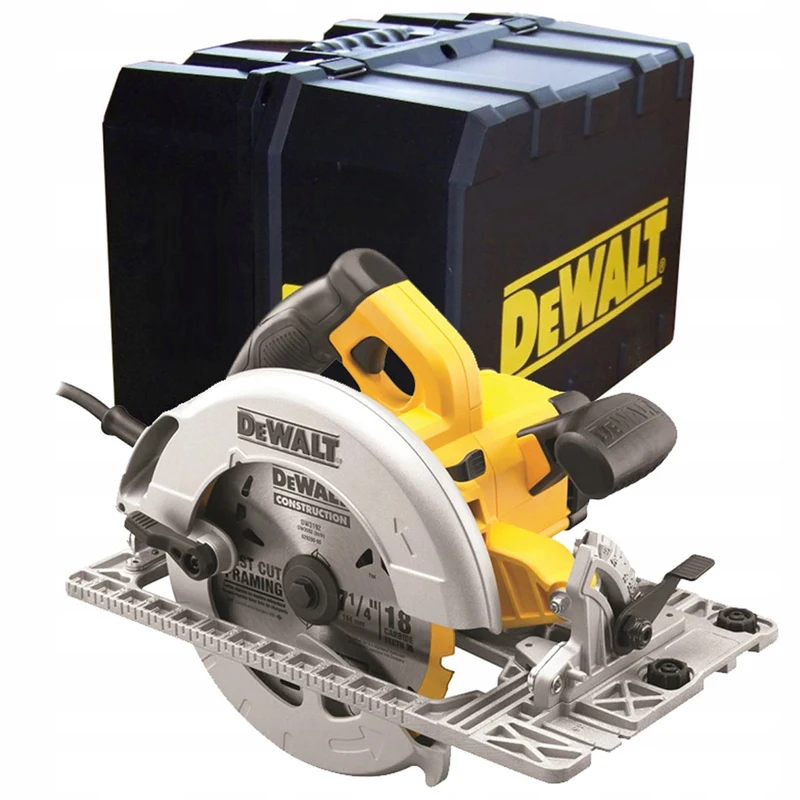 Пила циркулярная DeWalt DWE576K (Мощность 1600Вт, скорость холостого хода 5200 об/мин)