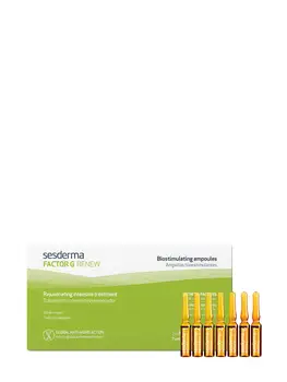 

Sesderma factor g renew 7 ampoules intensive rejuvenating treatment