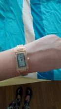 Marca Lvpai de lujo de las mujeres de diamantes reloj de cuarzo relojes de pulsera cuadrado de moda Simple vestido de las mujeres relojes de pulsera reloj