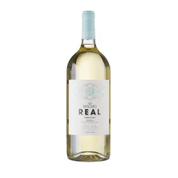 SEÑORIO REAL - VINO BLANCO VERDEJO RUEDA- MAGNUM 1,5L - PESCADOS Y MARISCOS - SERVIR FRÍO - ENVÍOS DESDE ESPAÑA