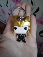 LLavero de Marvel The Loki de Los Vengadores para niños, figuras de acción, juguete con caja