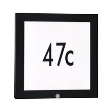 94255 Уличный светильник Outd. 230V Panel IP44 40*40 Bewegungsm