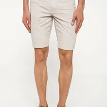 DeFacto, летний светильник, серый цвет, мужские повседневные шорты, тканые мужские прямые шорты со средней талией, мужские короткие штаны, I8212AZ18SMNM15-I8212AZ18SM