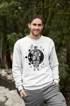 

Angemiel Wear Handle Astronot Men Sweatshirts
