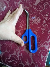 Quiropody-tijera de uña del pie con agarre fácil, cortador para discapacitados, manicura y pedicura, 20cm (7,87 ) de largo alcance