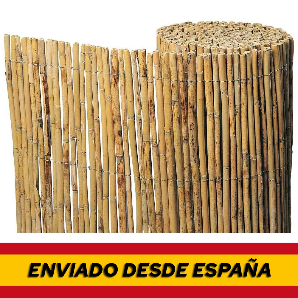 Cañizo Natural Bambufino | Cerramiento Ecológico para la Decoración de  Jardín