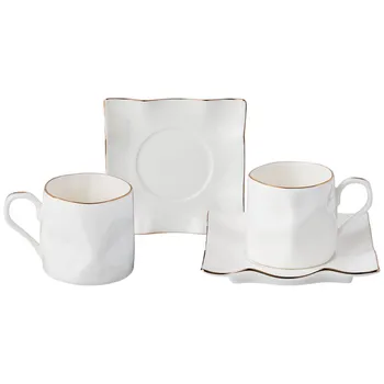 

Coffee Set for 2 persons 4 Ave. "Raffle Gold Line" 130 ml