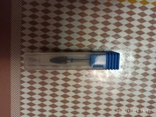 Dmoley-brocas de cerámica y tungsteno para uñas, accesorios para manicura, taladro eléctrico, Color rosa/Negro/azul, 4 colores