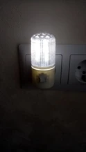 Bedside-Lamp Wall-Lamp Led-Night-Light Eu-Plug Energy-Efficient 3W Emergency Leds 4