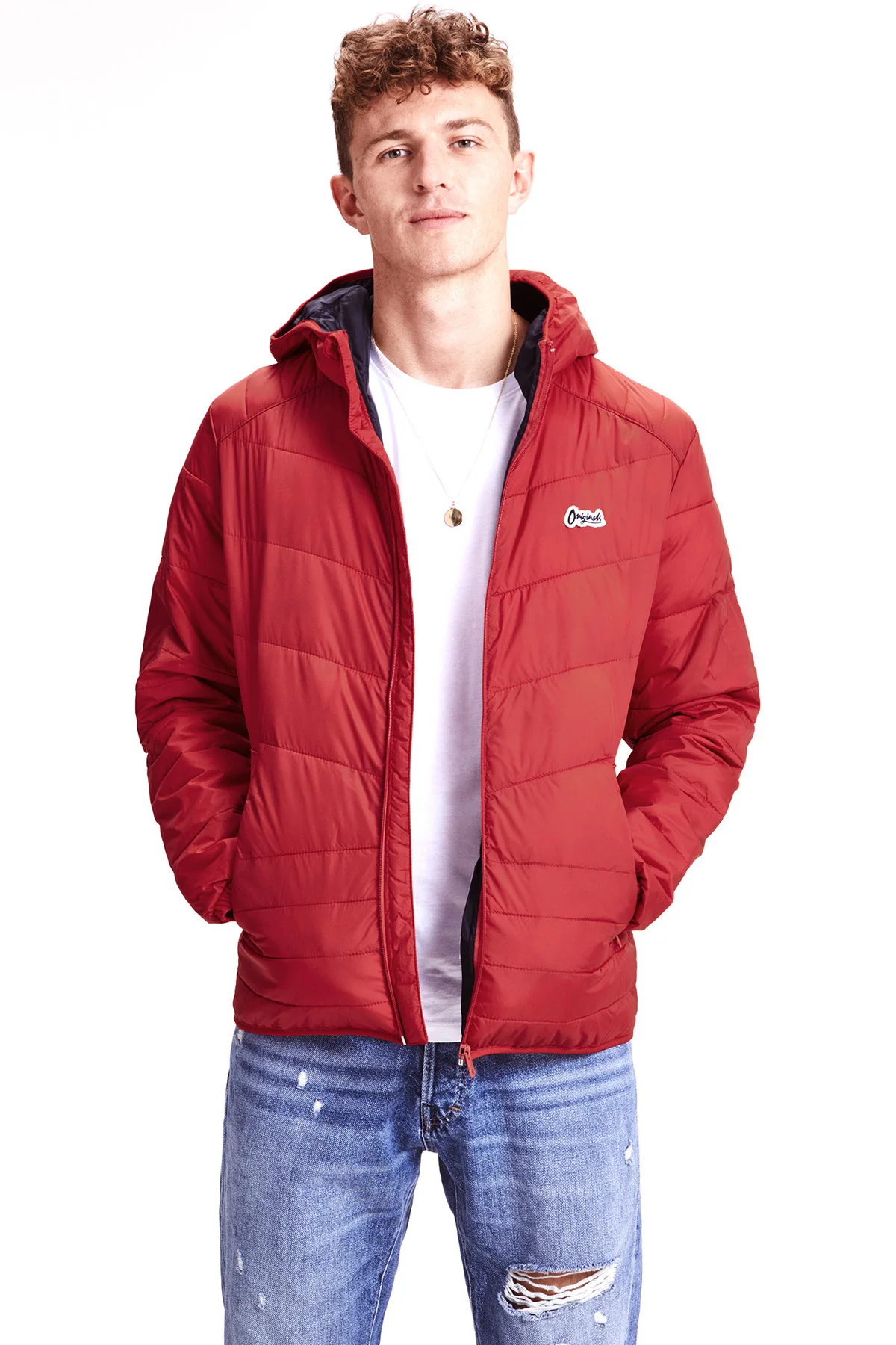 Мужское легкое пальто JACK & JONES ORIGINALS JORBEND 12138349|Пуховики| |