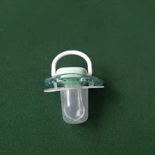 Bebé chupete de silicona suave bebés morder masticar suministros recién nacido confort apaciguar pezón de tetina chupetes