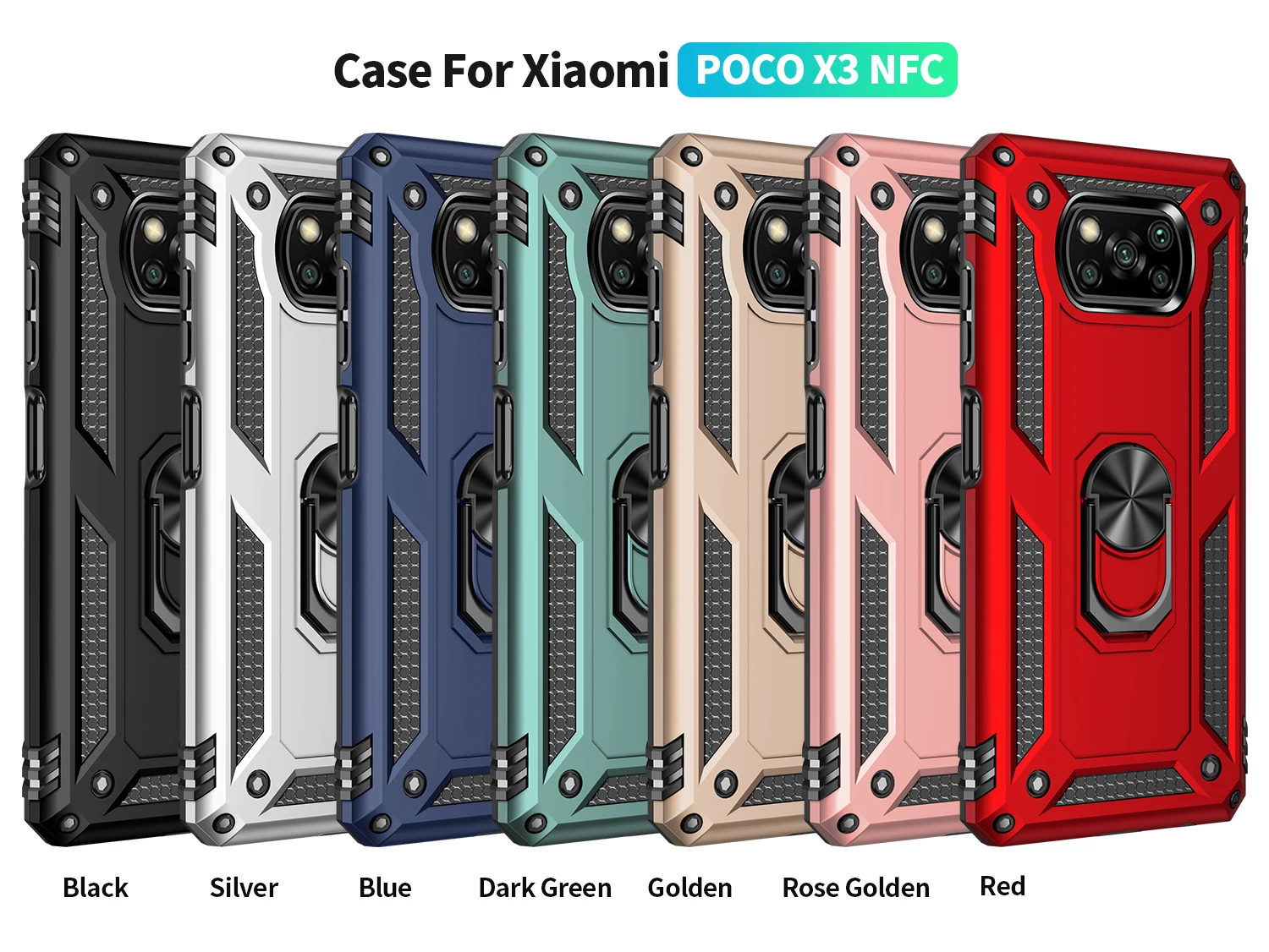 Paquete de 3 protectores de pantalla para Xiaomi Poco X3 NFCPoco