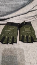 Guantes deportivos con soporte de muñeca para niños, para entrenamiento, bicicleta, medio dedo