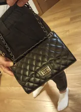 Square Bag Chain Messenger-Bag Wild-Shoulder Small Tide Fashion European Lingge And American