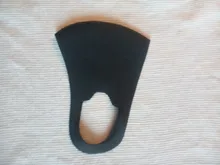 Mascarilla facial lavable y reutilizable Unisex, máscara protectora para la boca, color negro