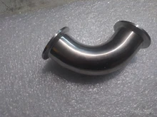 Tri Clamp Elbow Stainless Steel 304  90 Degree DN15 to DN100 Homebrew Pipe Fitting