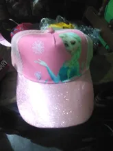Disney congelado Elsa Anna chicos sombrero chico chica Hip Hop gorras congelados Marvel Mickey Minnie Mouse bebé gorras Anime regalo de figura juguetes 2-8Y