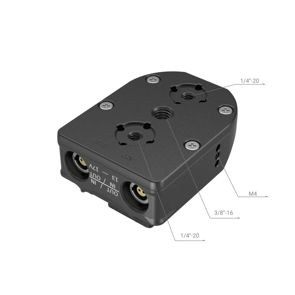 Power Supply Base Plate/Power Pass-Through Plate/ Adapter Cable for DJI Work wit