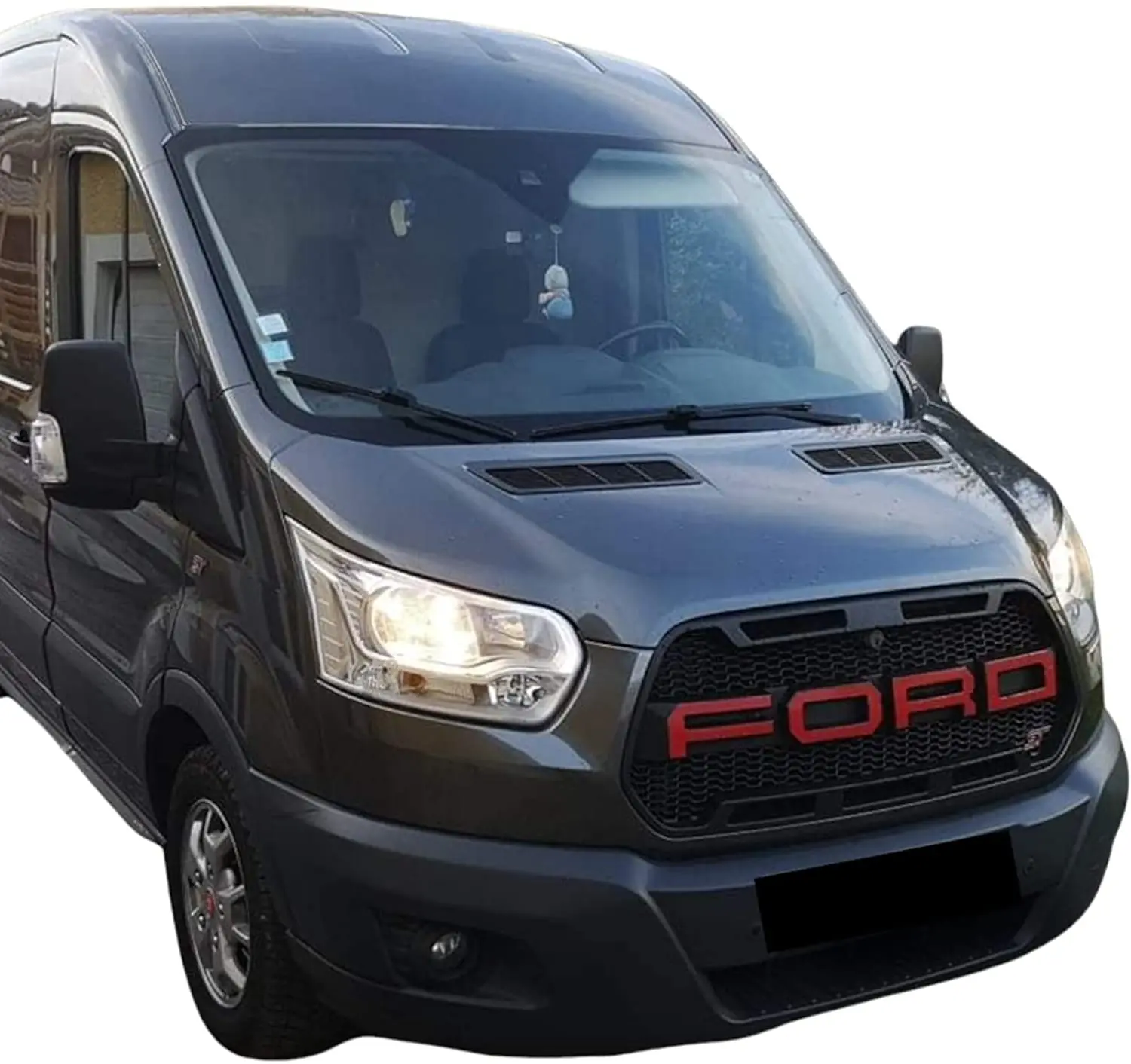 Car Exterior Accessories Car Grill Mesh Ford Transit Front Bumper Raptor Grille for Ford Transit mk8 facelift 2014-Onward