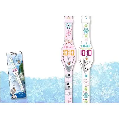 FROZEN digital watche LED Olaf 2 colors assorted afbeelding