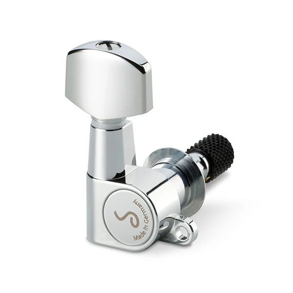 10040220.01.55 M6 Mini Toplocking Комплект одиночной колковой механики, 6 левых, мал.,хром, Schaller