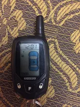 ZX925 pantalla para el Sheriff ZX-925 lcd remoto controlador/dos forma de sistema de alarma para coche