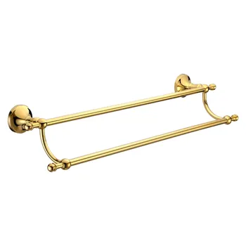 

Double towel bar Melana gold mln-821002