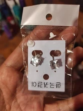 GRACE JUN gran oferta de circón cúbico pequeño redondo geométrico Clip en pendientes para chica chico fiesta encanto sin piercing Clip de oreja de pendiente