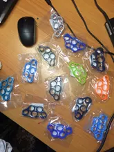 Pinza de dedo de silicona banda de resistencia, expansor de dedo, entrenador de fuerza, ejercicio, 3 uds.