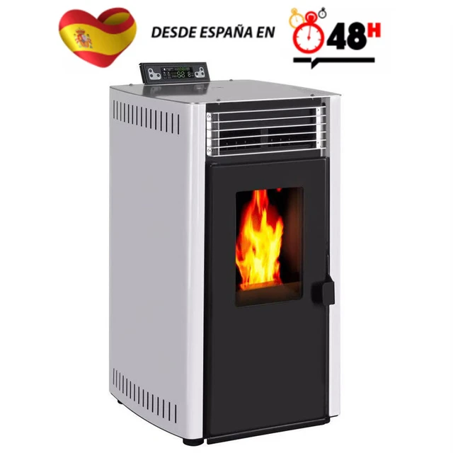 Group K-2, pellet stove, 8Kw, Alaska, programmable and remote control pellet  stoves, heating, home, eco - AliExpress